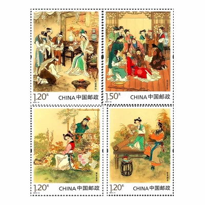2016-15 《中国古典文学名著-〈红楼梦〉(二)》特种邮票  《红楼梦》特种邮票套票
