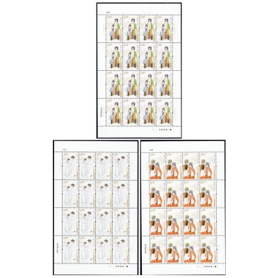 2010-14《昆曲》特种邮票  昆曲邮票小版票