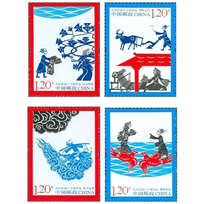2010-20《民间传说——牛郎织女》特种邮票  民间传说——牛郎织女邮票套票